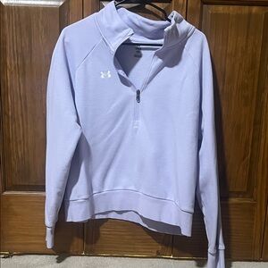 Under Armour Women's Lavender Half-Zip Hoodie